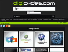 Tablet Screenshot of digicodes.com